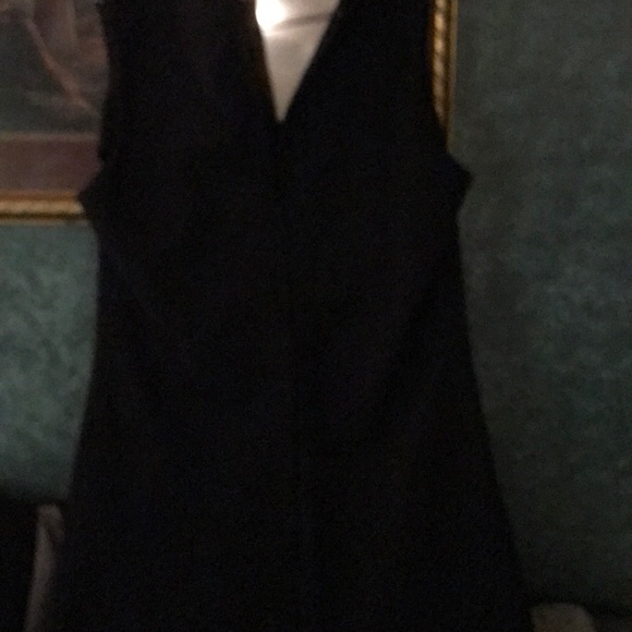 Pin stripe black dress - Picture 3 of 3